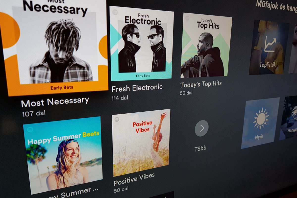 Az ingyenes változat korlátozásai mellett is lehet használni a Spotifyt, de vajon élvezni is? •  Fotó: Rédai Attila