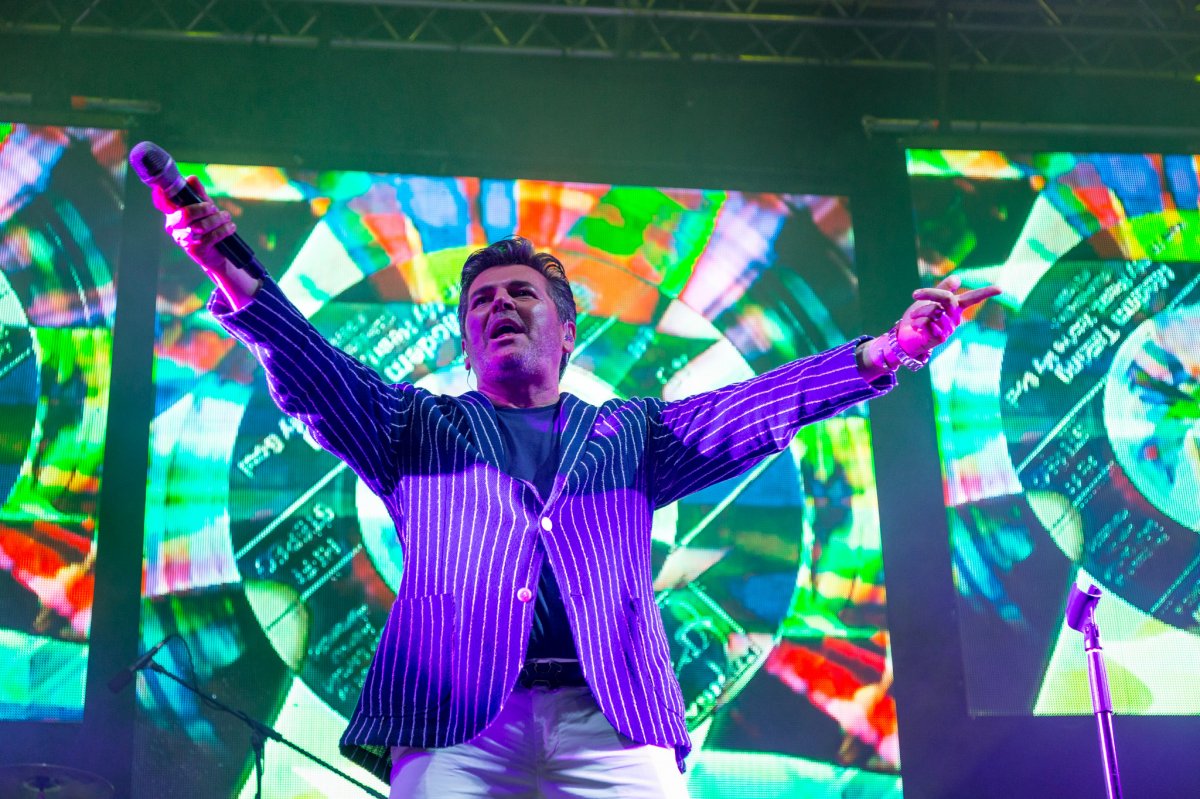 Thomas Anders a Modern Talking Banddel együtt élteti a legendás formáció legendáját •  Fotó: DiMansions Hit Music Festival/Sánta István