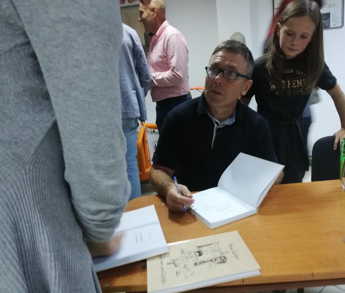 A hetvenes, nyolcvanas évek hangulatát idézi meg könyvében Nagy Lóránt •  Fotó: Péter Beáta