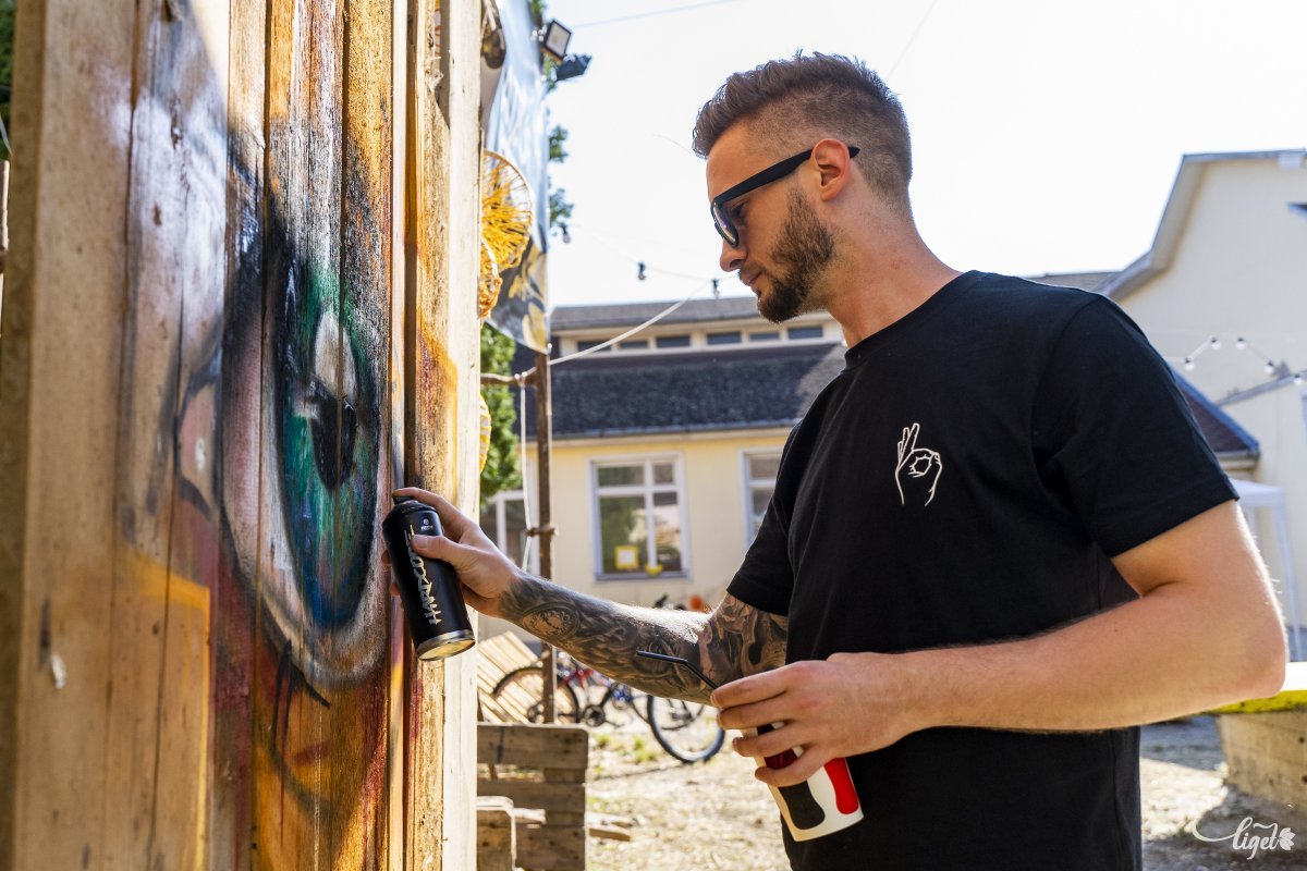 A graffiti mindig vitatott, de mindig trendi •  Fotó: Haáz Vince