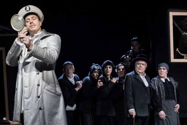 Chaplin család Magyarországon elsőként Eszenyi Enikőnek engedélyezte a mű színpadra állítását. •  Fotó: Dömölky Dániel