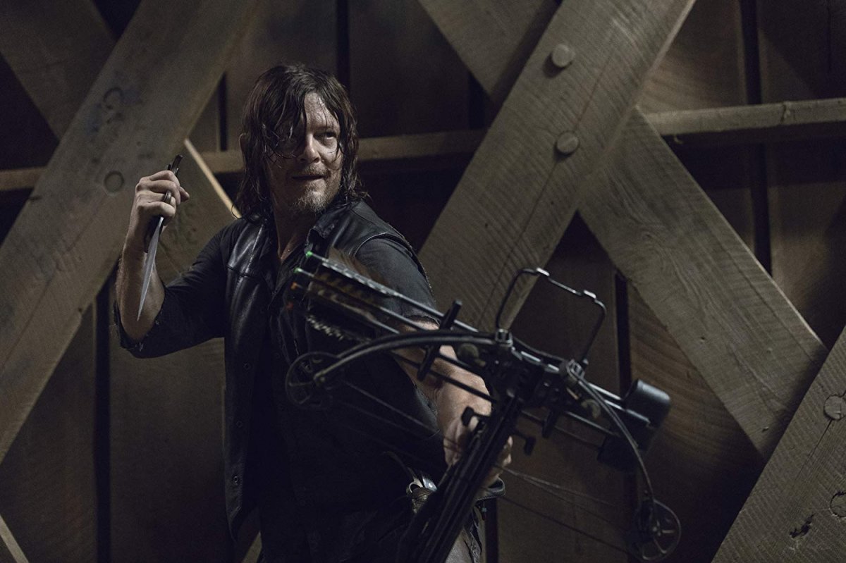 Daryl a motoros számszeríjász. Sajátos értékrenddel rendelkezik •  Fotó: IMDb/AMC