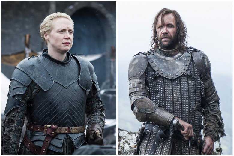 Brienne és a Véreb. Erejükről és elszántságukról már nem egyszer megbizonyosodhattak a nézők •  Fotó: Liget-montázs/HBO