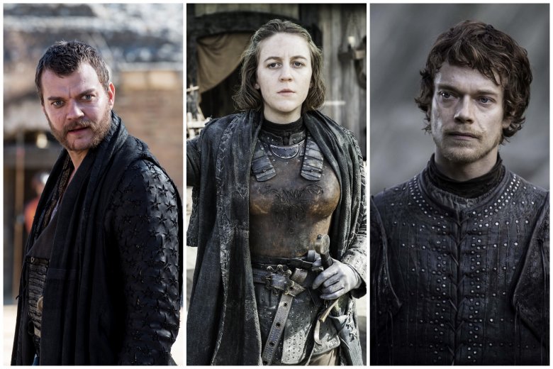 Euron, Yara és Theon Greyjoy. Kettő az egy ellen •  Fotó: Liget-montázs/HBO