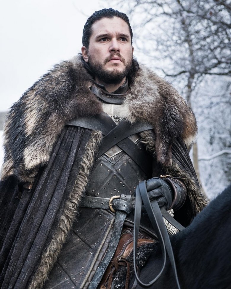 Havas Jon a nyolcadik évad egyik promóképén. Ő ül majd a Vastrónra? •  Fotó: HBO