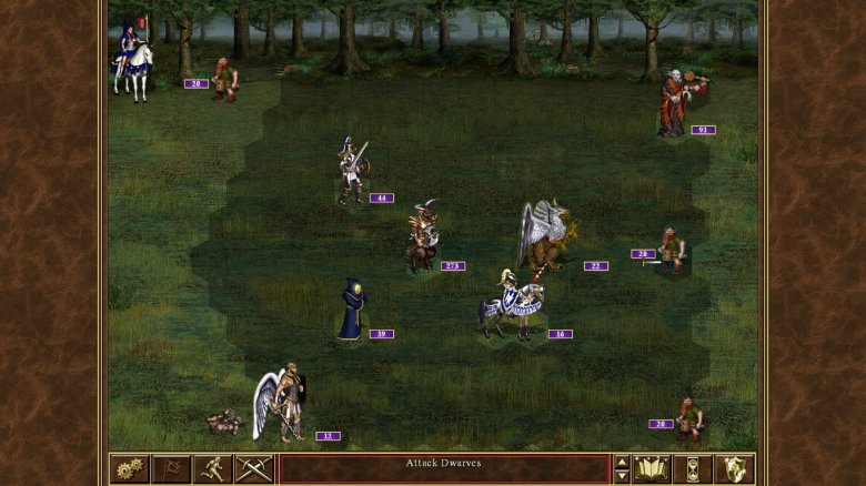 Csata közben •  Fotó: Képernyőfotó/Heroes of Might and Magic III