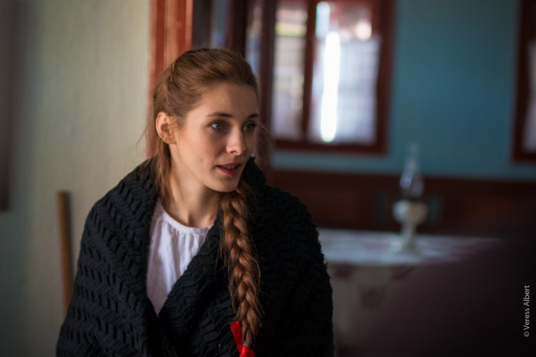 Ritziu Ilka Krisztina először szerepelt filmben •  Fotó: Veress Albert