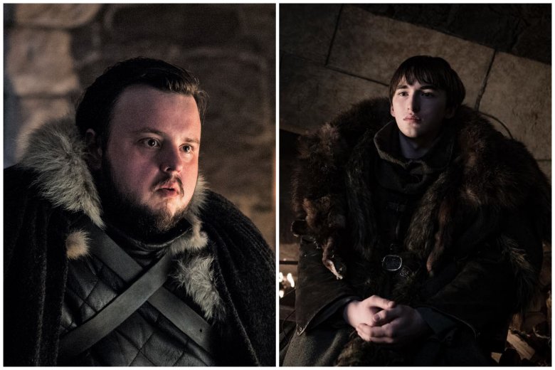 Samwell Tarly és Bran Stark. Akik látják a múltat és a jelent •  Fotó: Liget-montázs/HBO