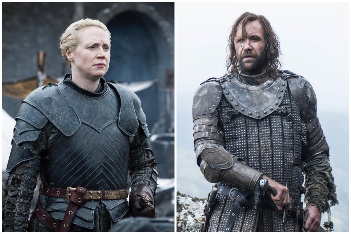 Brienne és a Véreb. Erejükről és elszántságukról már nem egyszer megbizonyosodhattak a nézők •  Fotó: Liget-montázs/HBO