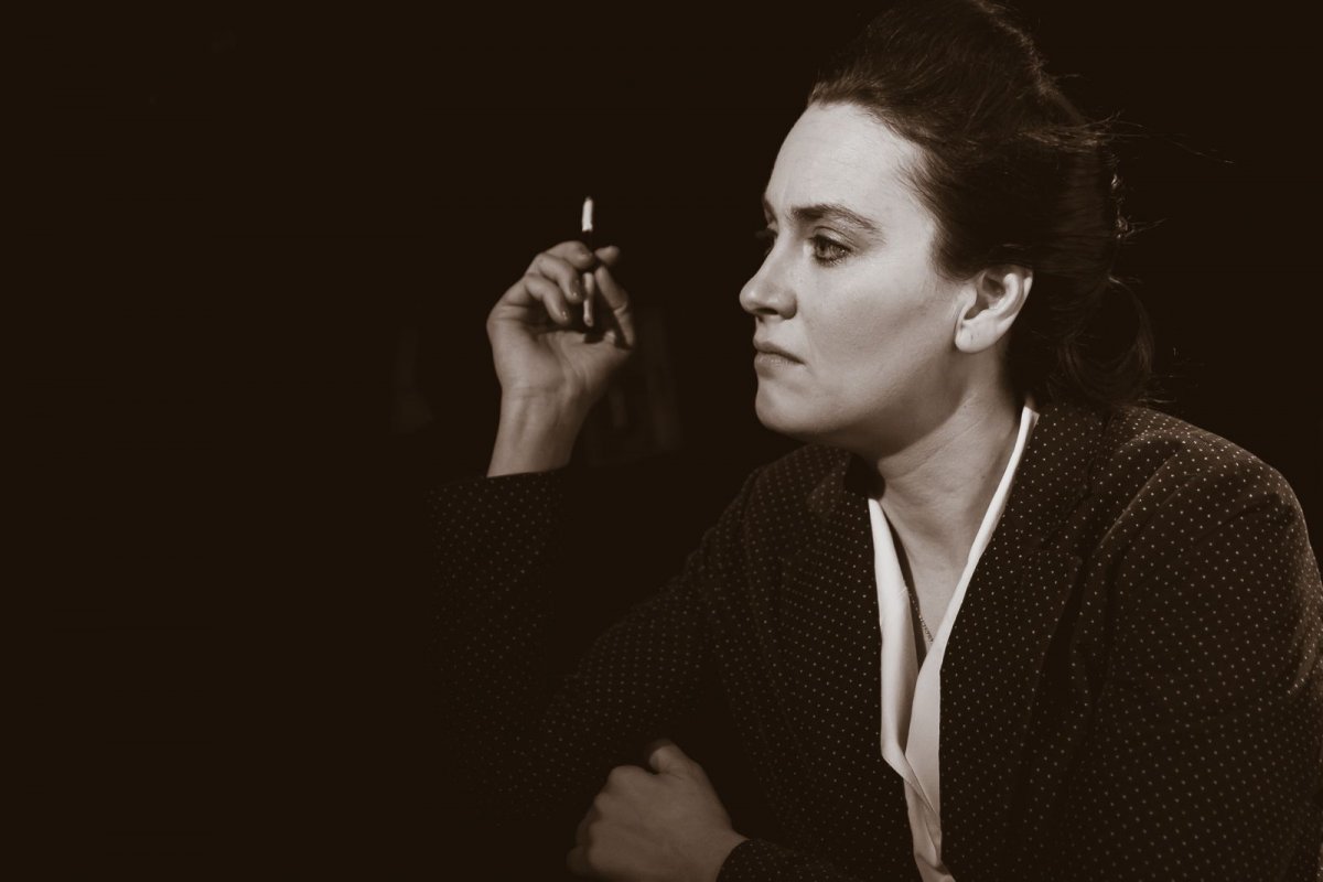 Karády szerepében Márdirosz Ágnes • Fotó: Veress Albert