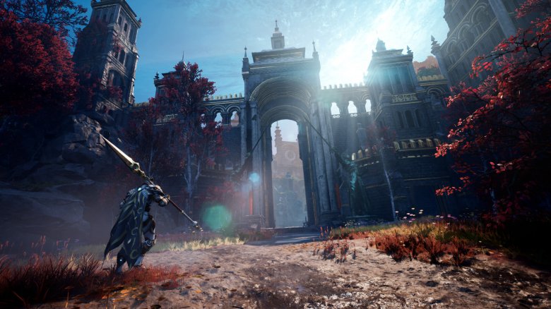 A Godfall egy kardozós akciójáték lesz, ami látványvilágában a legendás God of War hangulatát idézi meg •  Fotó: Godfall/Playstation
