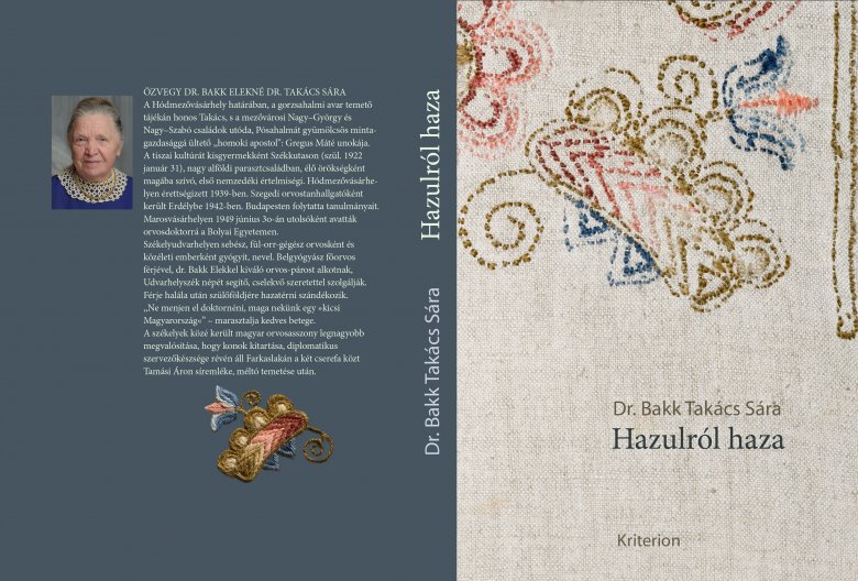A Hazulról haza borítója •  Fotó: Forrás: a Bakk család archívuma