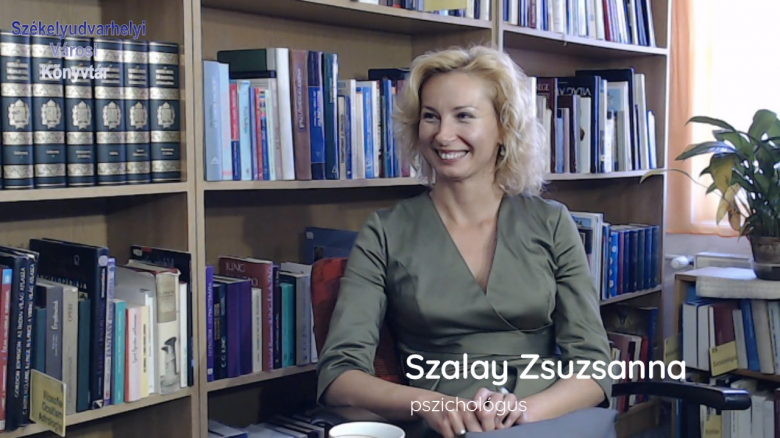 Ismert udvarhelyszéki szakember a kamera előtt •  Fotó: Forrás: Székelyudvarhelyi Városi Könyvtár