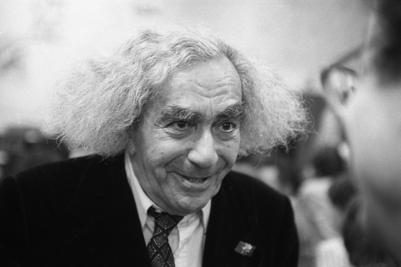 Faludy György Budapesten 1990-ben •  Fotó: Forrás: Fortepan/ Adományozó