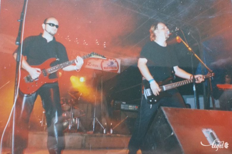 A Nevergreen a 2003-as Székelyföldi Rockmaratonon •  Fotó: Katona Zoltán / archív