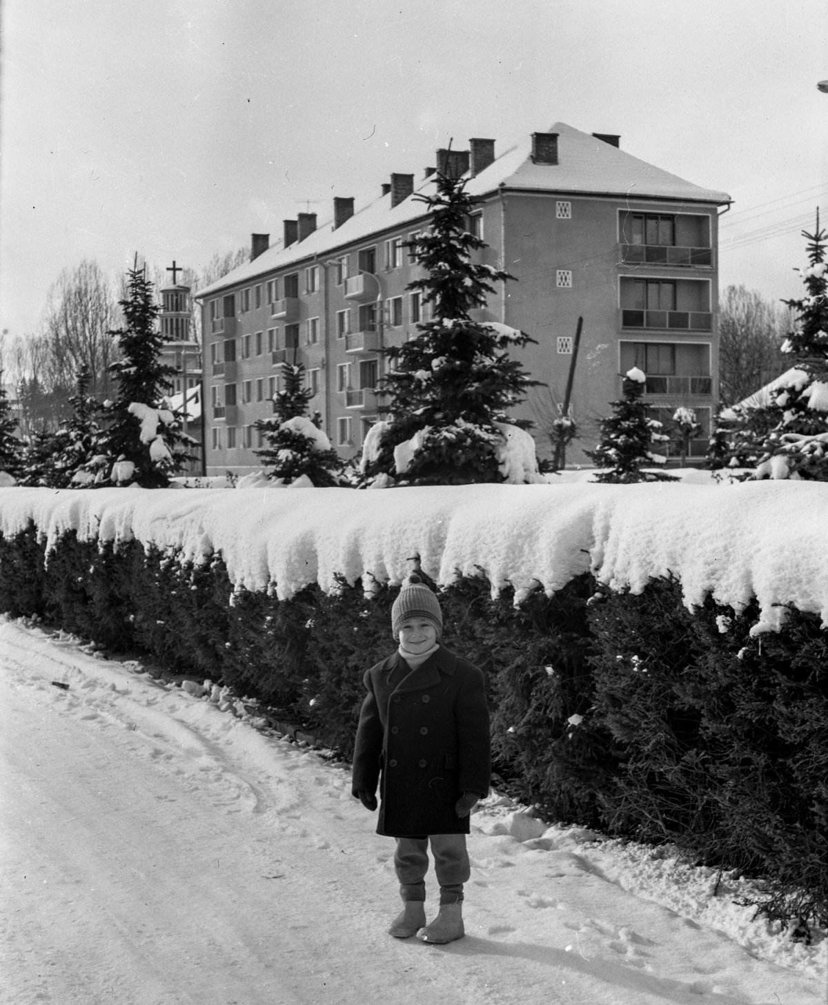 Csíkszereda, Lenin utca, 1962 •  Fotó: Szabó Miklós/Nagy Gyöngyvér archívuma