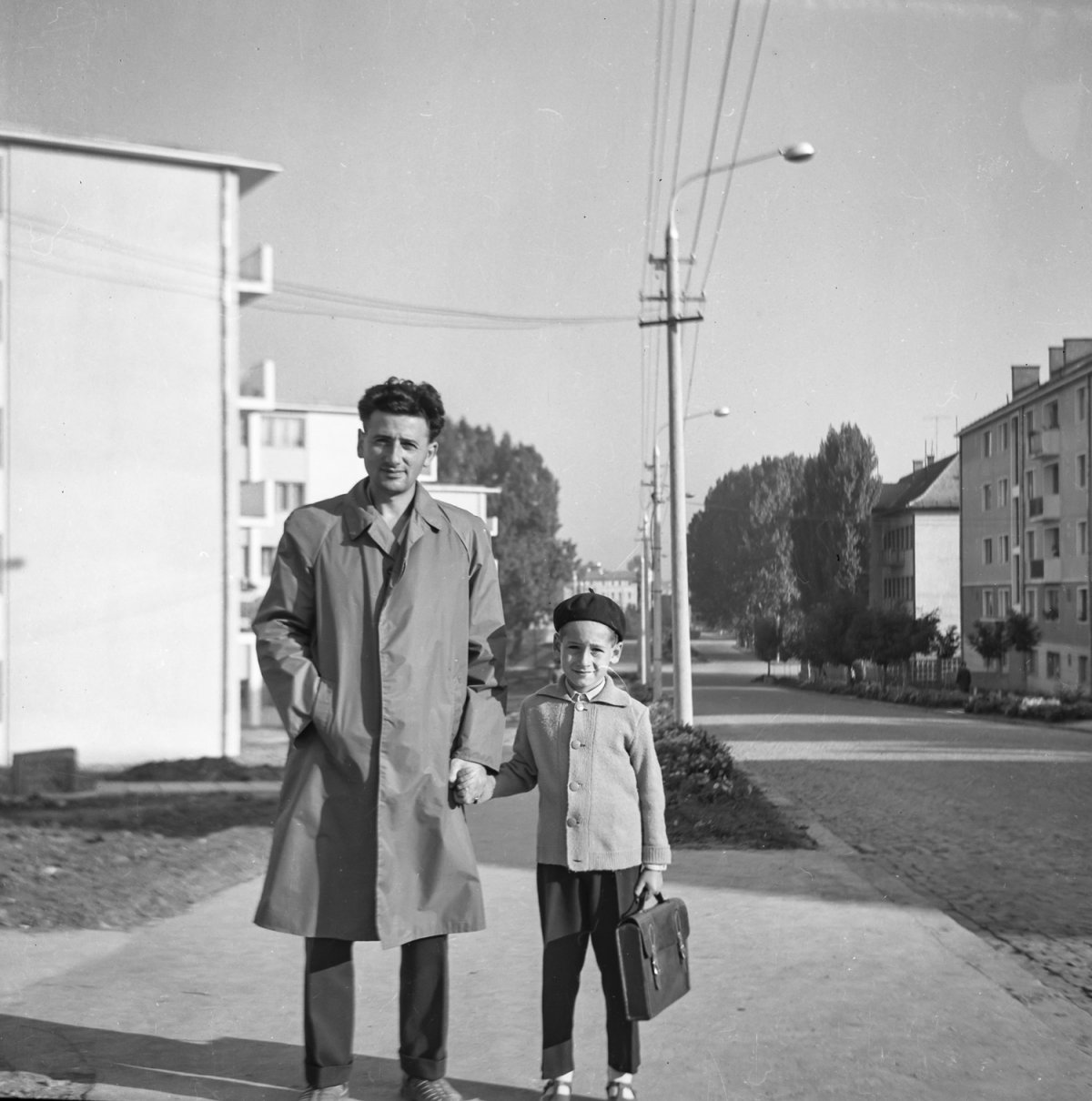 Csíkszereda, Lenin utca, 1964 •  Fotó: Szabó Miklós/Nagy Gyöngyvér archívuma