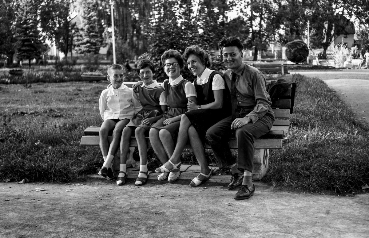 Csíkszereda, park, 1966 •  Fotó: Szabó Miklós/Nagy Gyöngyvér archívuma