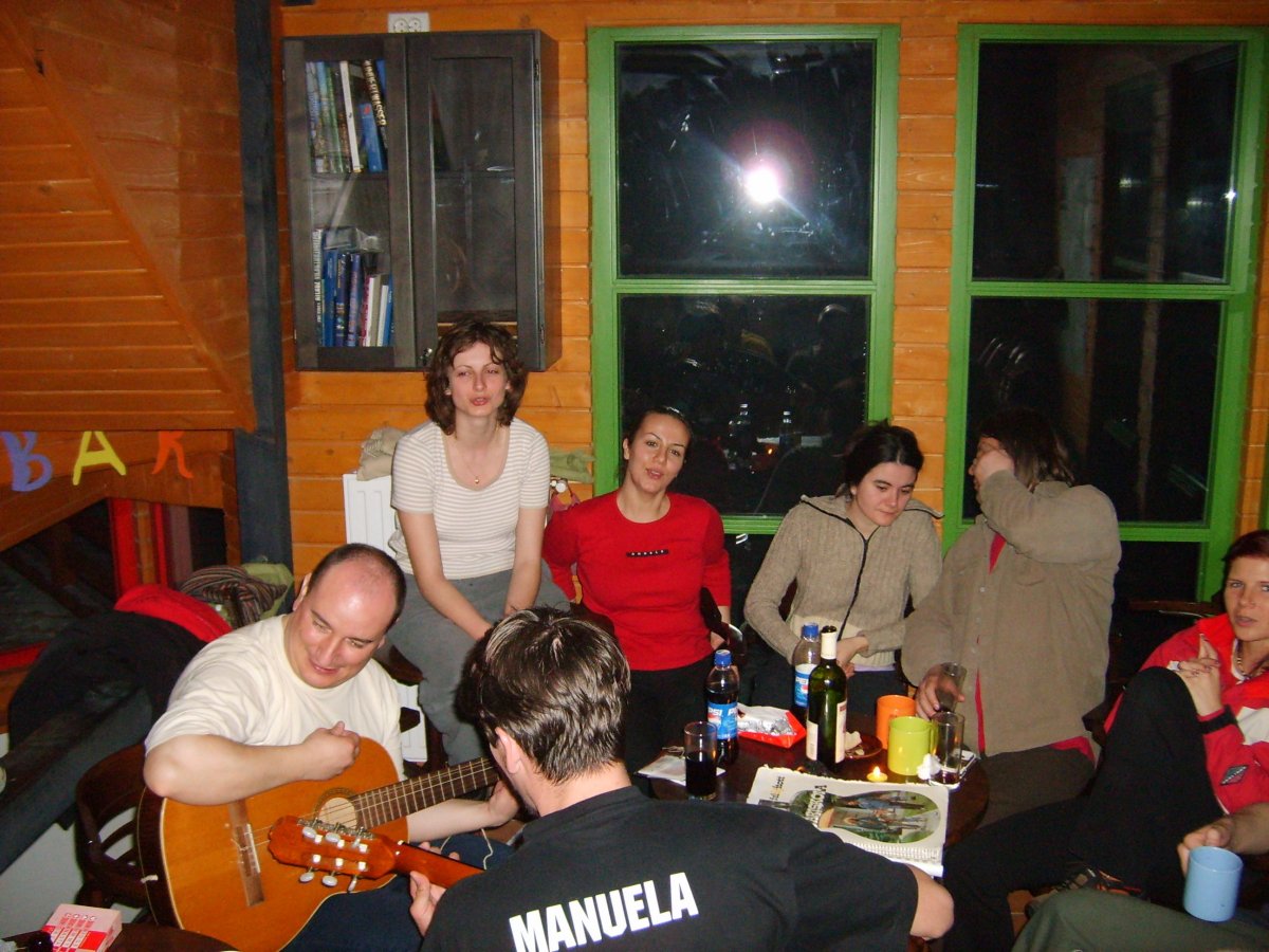Csapatösszerázó hétvége a Hargitán 2007-ben •  Fotó: Archív felvétel