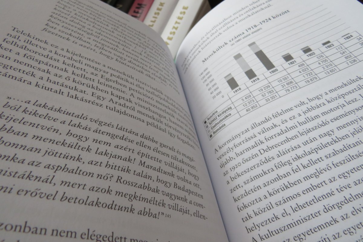 Igen részletgazdag a könyv, de egyáltalán nem unalmasak az adatsorok •  Fotó: Katona Zoltán