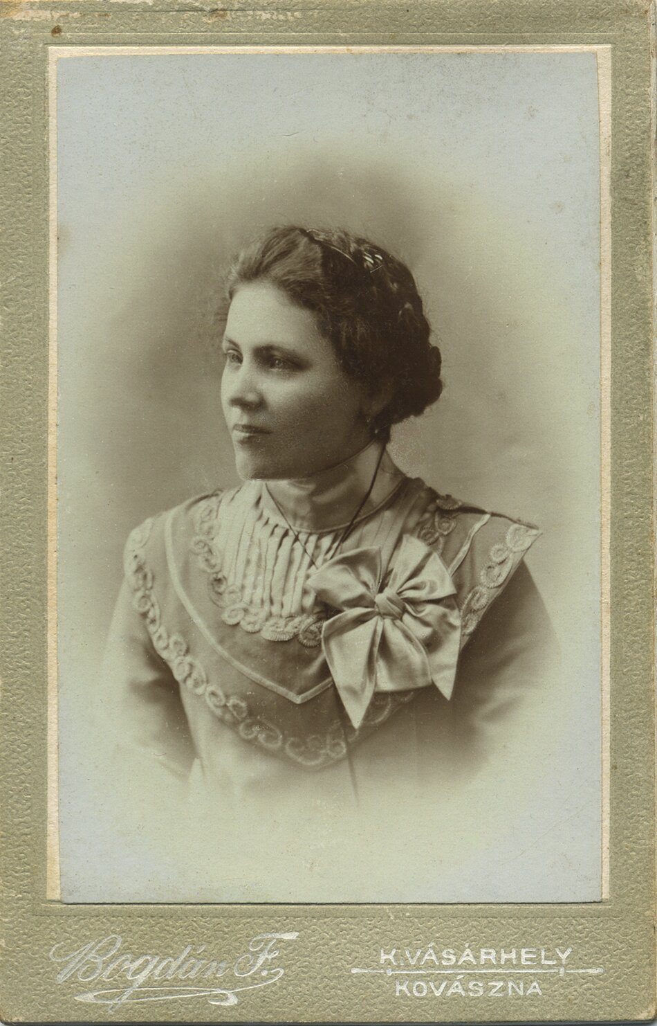 Bartalis Irén, 1900 körül •  Fotó: Nagy Gyöngyvér személyes archívuma