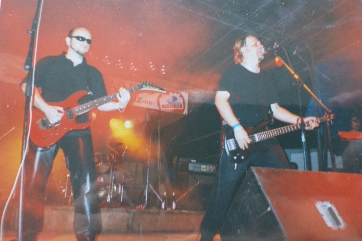 A Nevergreen a 2003-as Székelyföldi Rockmaratonon •  Fotó: Katona Zoltán / archív