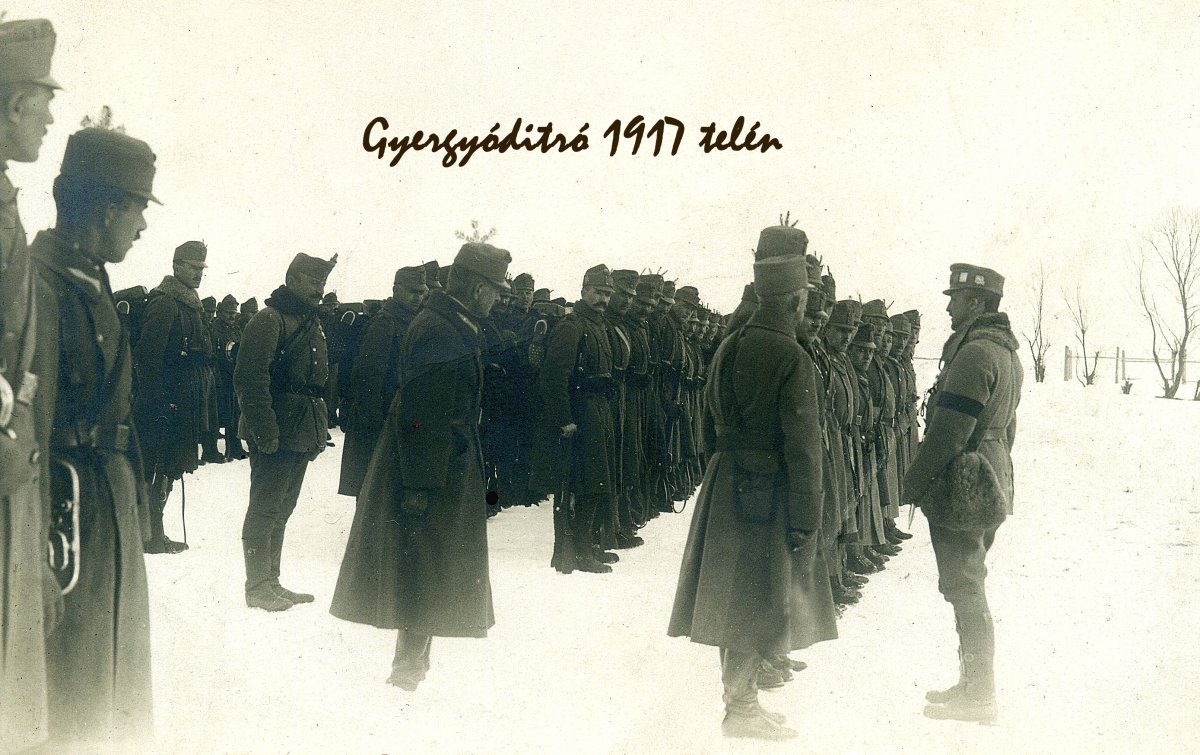 József főherceg látogatása Gyergyóditróban, 1917 •  Fotó: Molnár Attila gyűjteménye