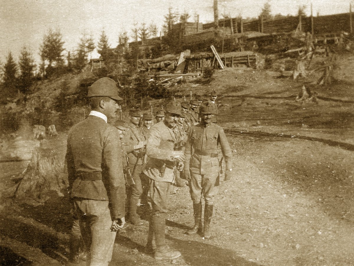 Magyar harcvonal, Bukovina, 1916 •  Fotó: Molnár Attila gyűjteménye