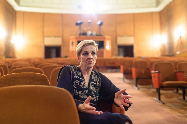 „Nekem mindig szükségem van valamilyen ügyre vagy célra, amibe szenvedélyesen beleszerelmesedek.” •  Fotó: Erdély Bálint Előd
