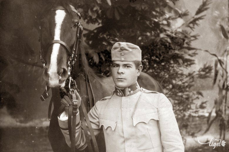 Tűzérként az első világháborúban •  Fotó: Csanády György hagyatéka, a Haáz Rezső Múzeum tulajdona