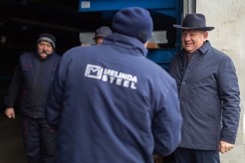 „Attól vagyok boldog, hogy van egy jónéhány ember, aki jól él velem együtt” •  Fotó: Erdély Bálint Előd