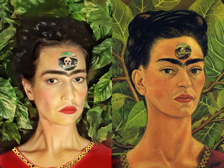 Frida Kahlo: Gondolatok a halálról (1943) •  Fotó: Richard Wagner