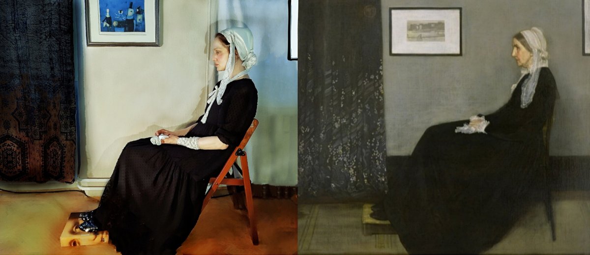 James McNeill Whistler: Whistler anyja, 1870 •  Fotó: Richard Wagner