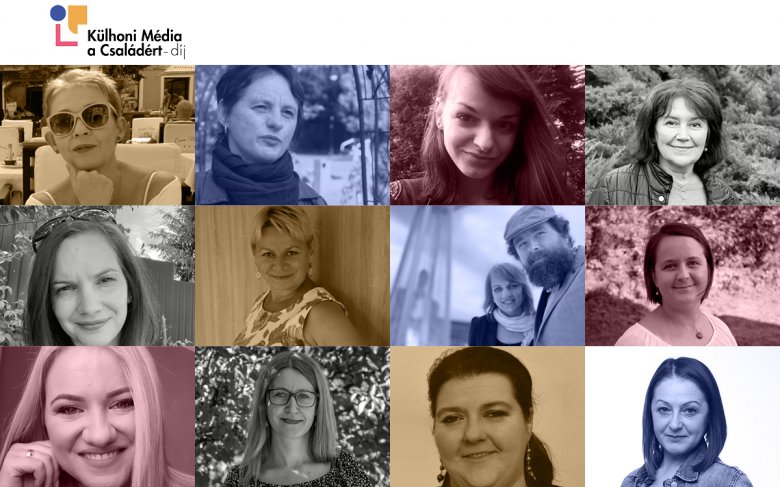 A külhoni Média a Családért-díj 2021-es jelöltjei •  Fotó: Média a Családért Alapítvány