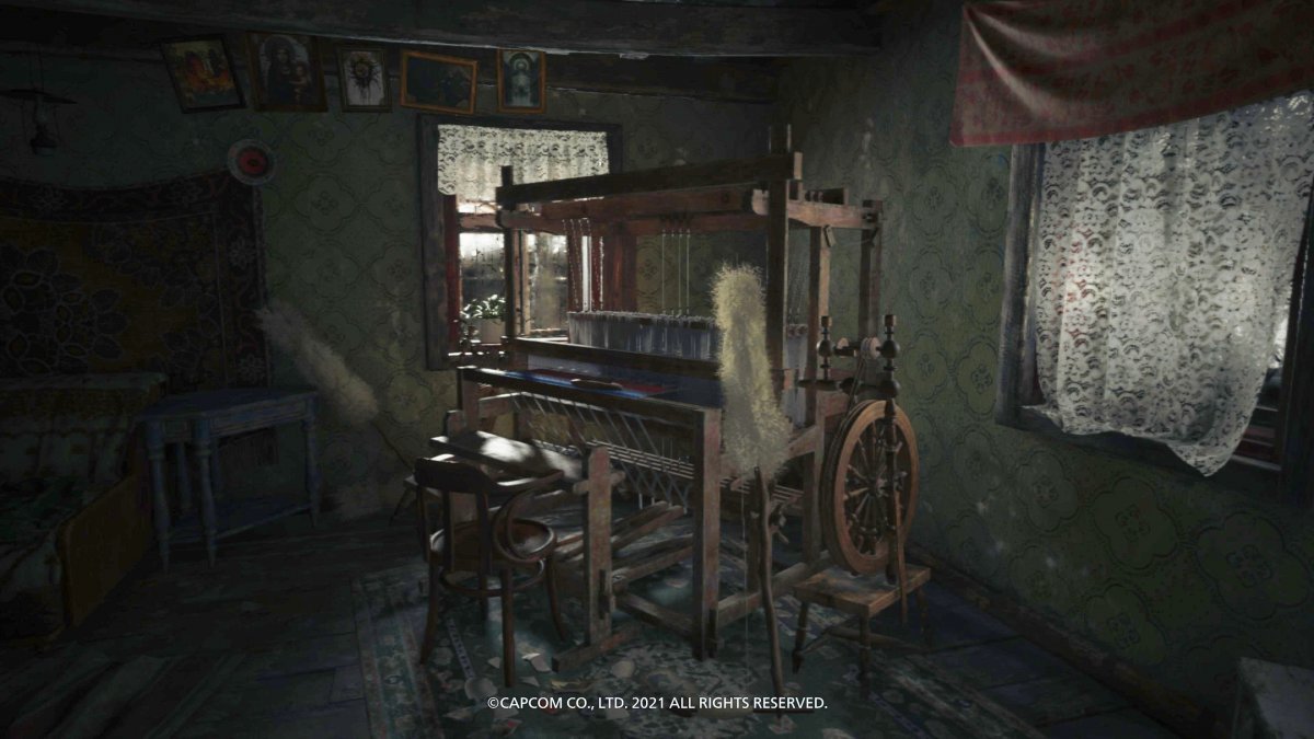 A japánok a szövőszéket sem spórolták ki a játékból •  Fotó: Resident Evil Village/Capcom/Képernyőfotó