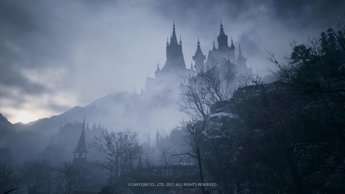 Ezek a kastélytornyok is ismerősek azok számára, akik valaha is ellátogattak a prahovai Peleș-kastélyhoz •  Fotó: Resident Evil Village/Capcom/Képernyőfotó
