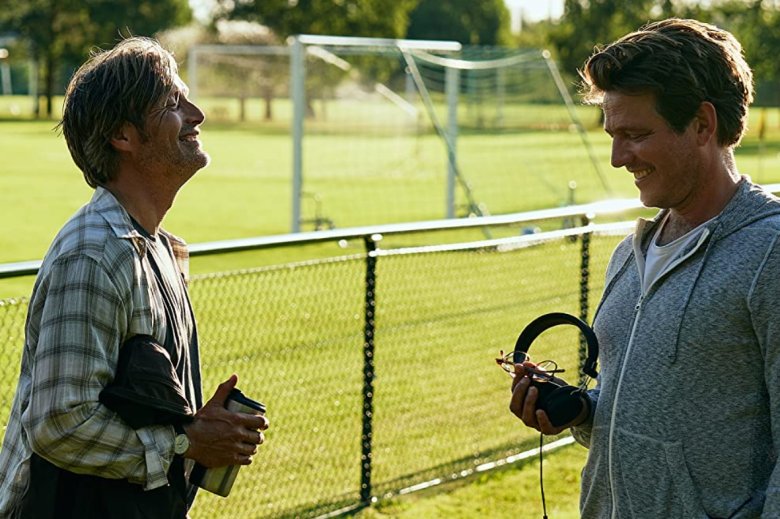 Mads Mikkelsen és a rendező Thomas Vinterberg a forgatáson •  Fotó: Imdb.com