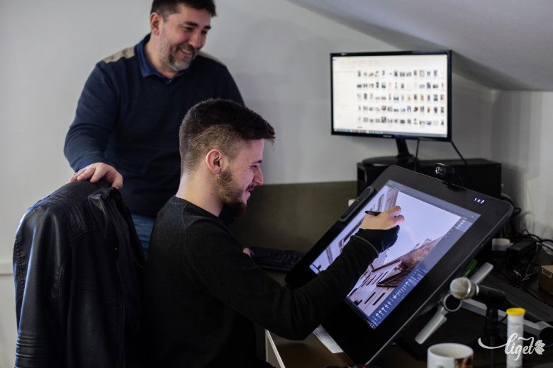 Orbán Balázs életéből inspirálódva készül animáció a székelyudvarhelyi rajzfilmstúdióban •  Fotó: Erdély Bálint Előd
