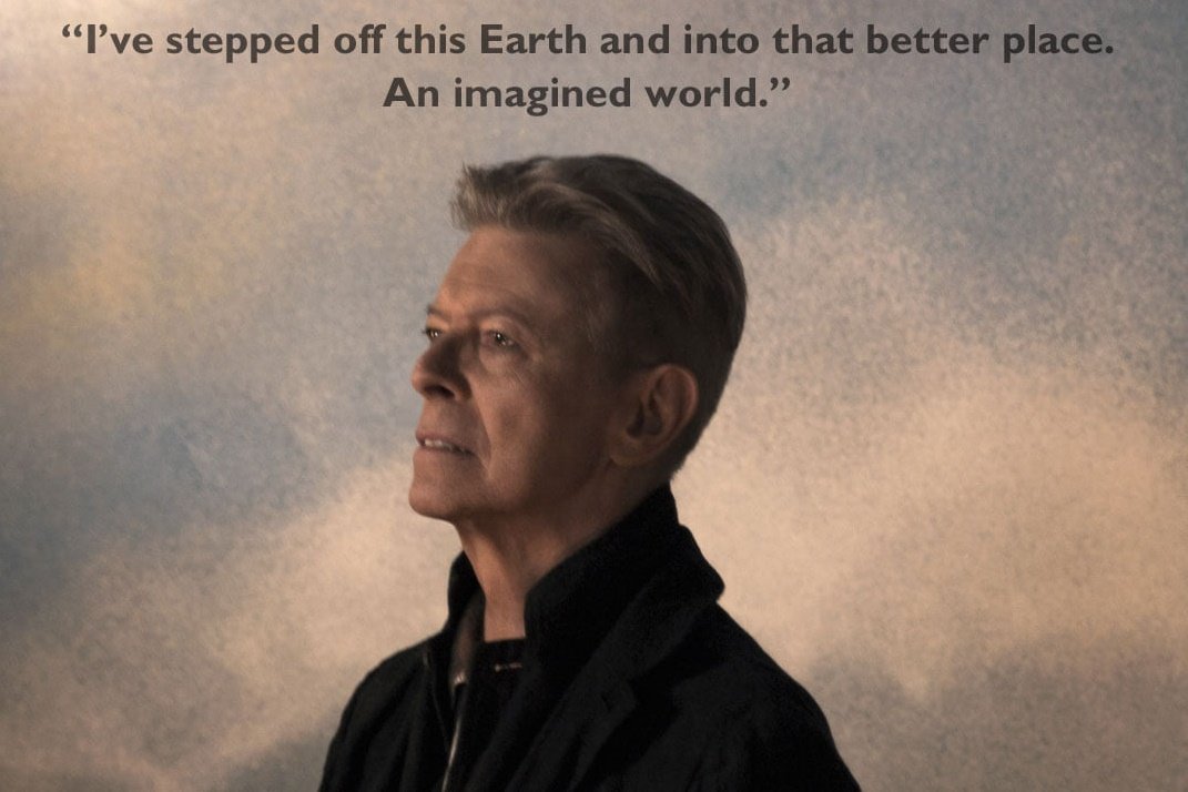 2016. január 10-én arra eszmélt a világ, hogy Bowie nincsen többé. Vagy ki tudja..? •  Fotó: David Bowie hivatalos Facebook-oldala
