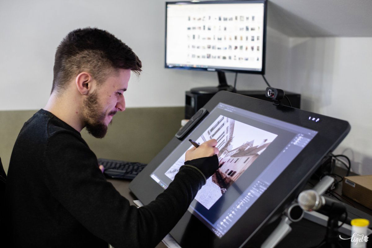 Több ezer munkaóra és kreativitás szükséges egy ilyen animáció létrehozásához •  Fotó: Erdély Bálint Előd