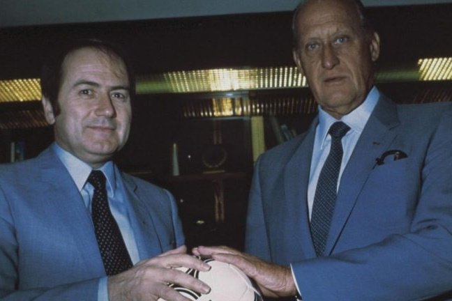 Kulcsfigurák: Blatter és Havelange •  Fotó: Netflix