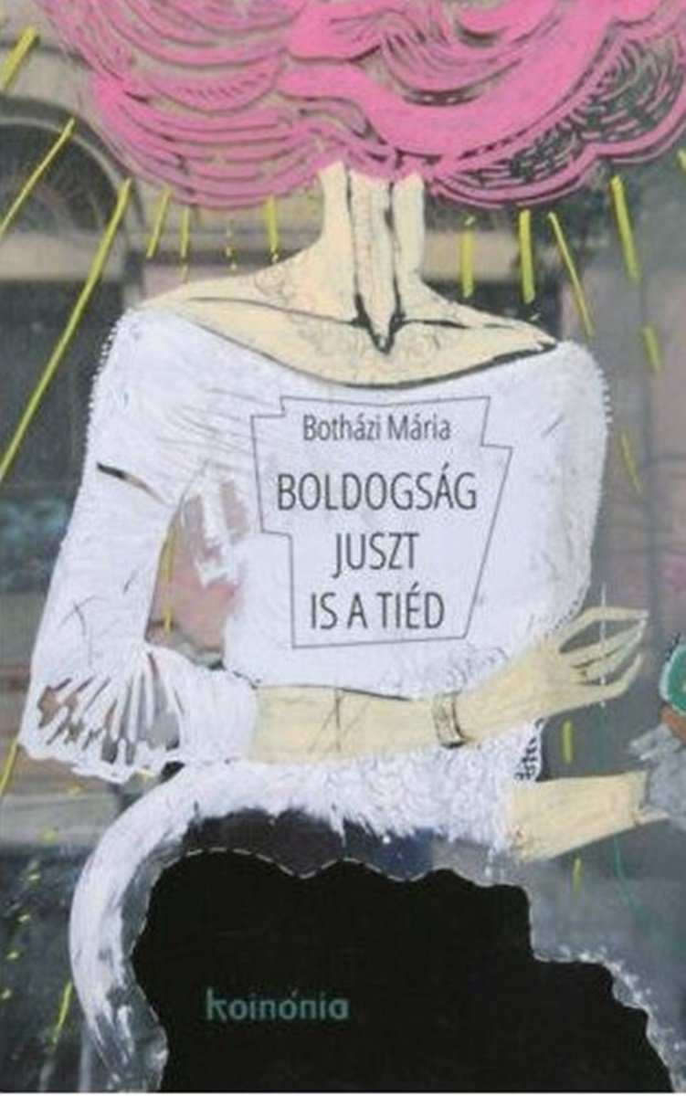 Botházi Mária első, 2016-ban megjelent könyve 