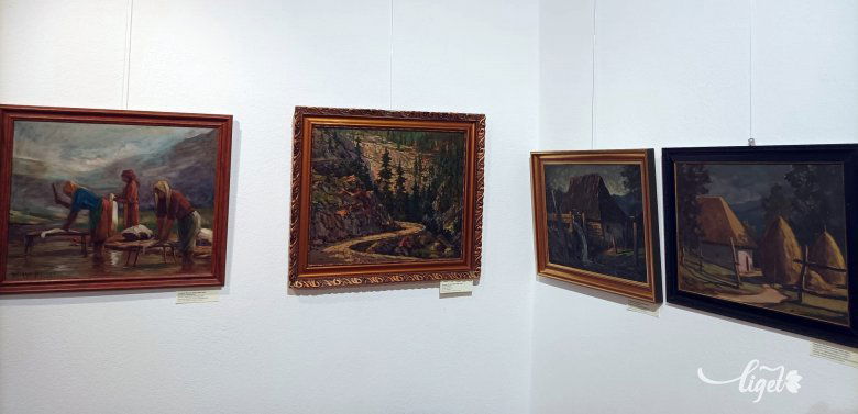 A figuratív vagy tájábrázoló művek a meghatározók a gyűjteményben •  Fotó: Gergely Imre