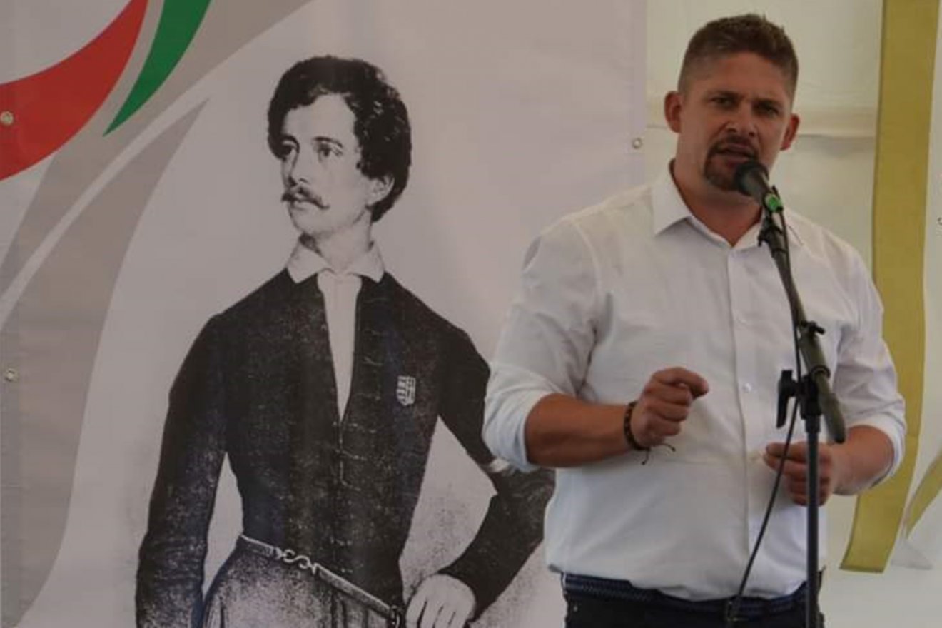 Tóth Péter egy korábbi előadásán. Archív •  Fotó: Forrás: Tóth Péter Lóránt személyes archívuma