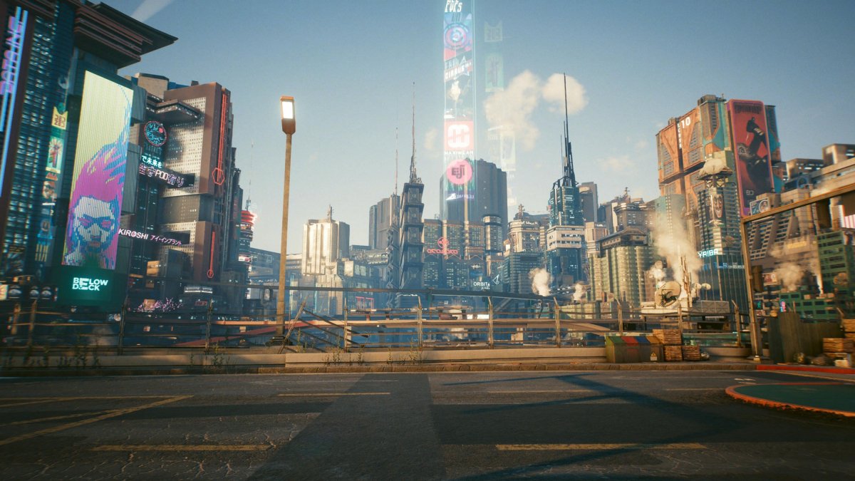 A játék egyik promóképe belső nézetből és egy kicsit más szögből •  Fotó: Cyberpunk 2077/Képernyőfotó