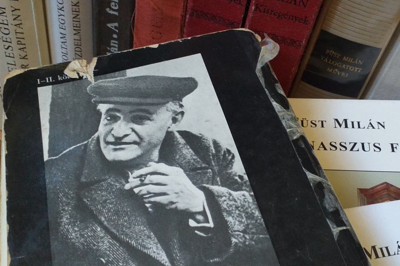 Naplójának hátsó borítóján a fényképen nem tűnik betegnek, pedig egész életében az volt... •  Fotó: Katona Zoltán