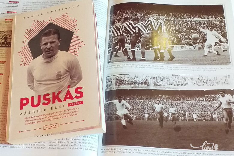 Lövések, cselek, gólok – Puskás élete egy újabb könyvben •  Fotó: Katona Zoltán
