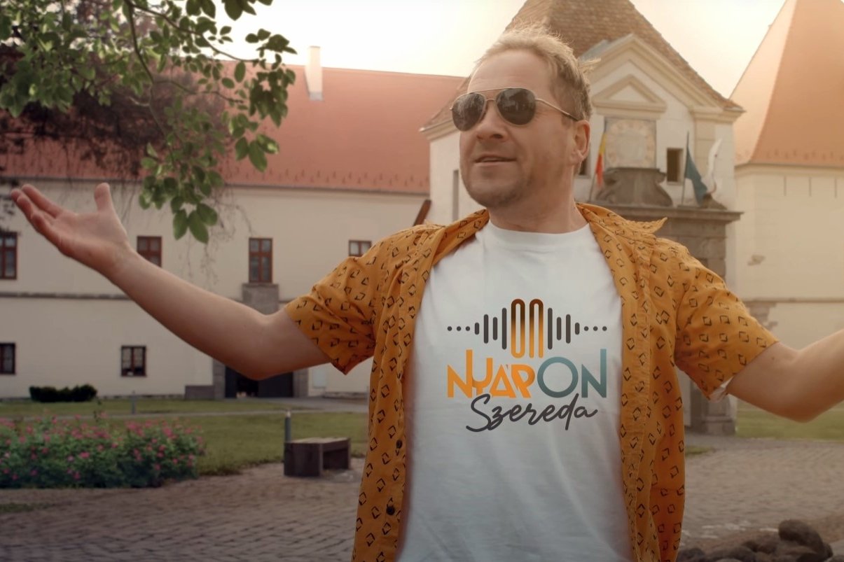 Kozma Attila színész a NyárON Szereda arca •  Fotó: Forrás: Obszkura Production