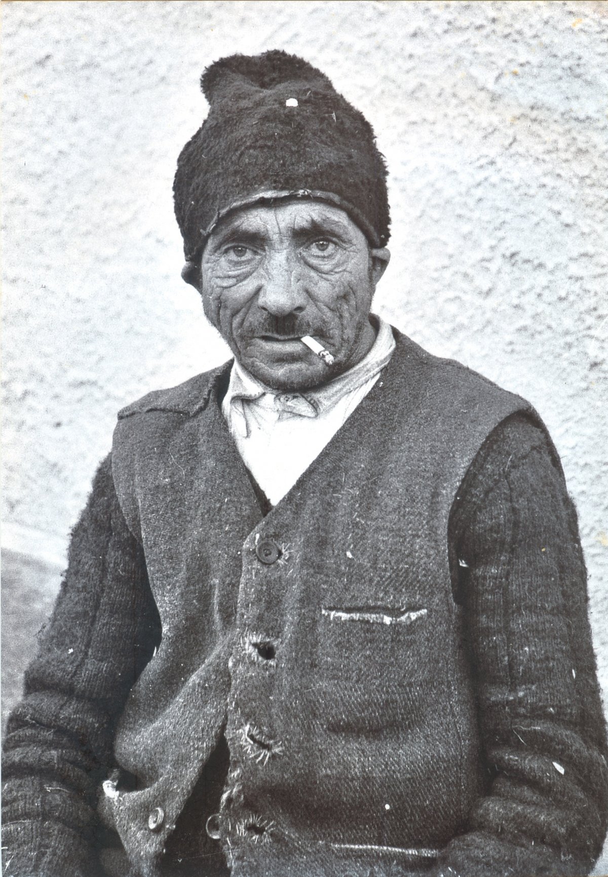 Egy csíkszentmiklósi 60 éves ember, 1970 •  Fotó: Forrás: Imre Kálmán hagyatéka