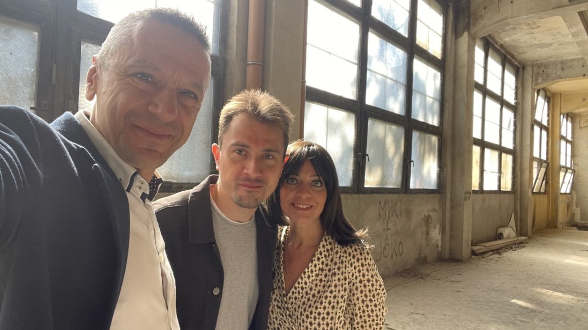 Sárik Péter, Szöllősi Mátyás és Juhász Anna •  Fotó: Forrás: Juhász Anna
